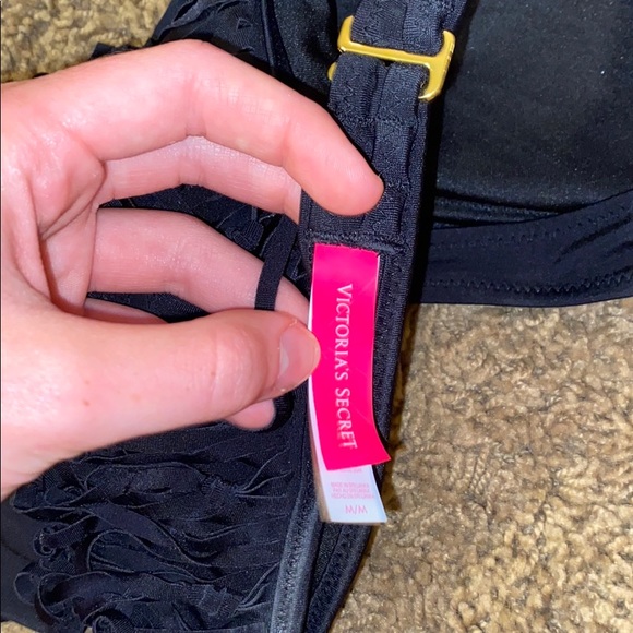 Black VS Swimsuit Top - Picture 3 of 3